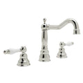 ROHL AC107OP-PN-2 Arcana Widespread Lavatory Faucet With Column Spout In Polished Nickel