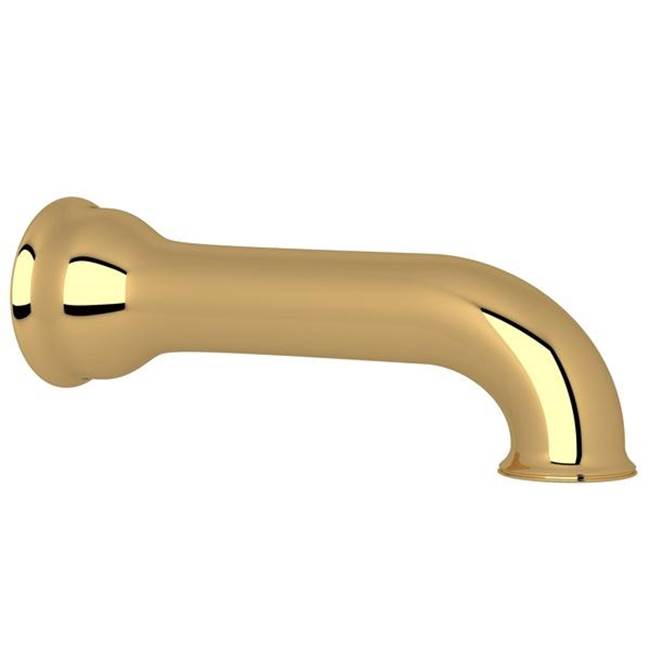 ROHL AC24-IB Arcana Wall Mount Tub Spout In Italian Brass