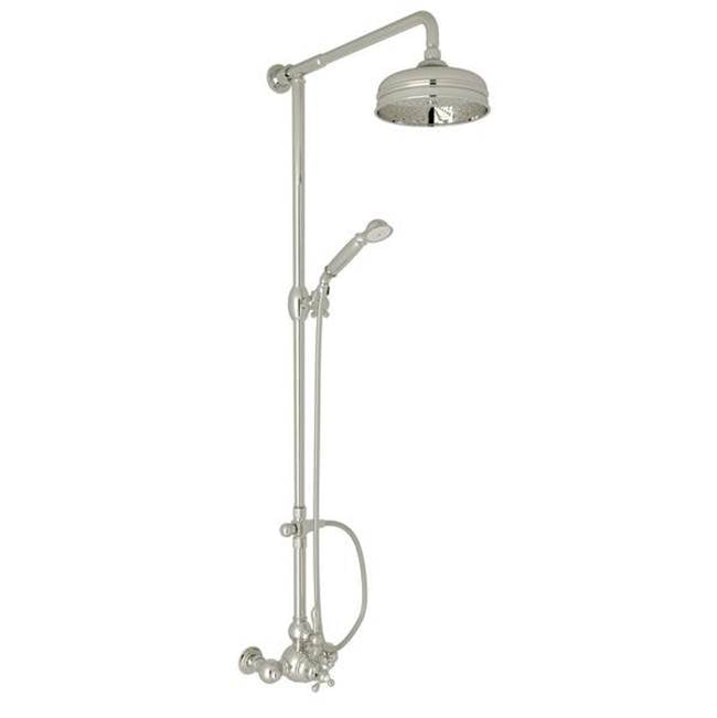 ROHL AC407LM-PN Arcana Exposed Therm Valve With Volume and Temperature Control In Polished Nickel