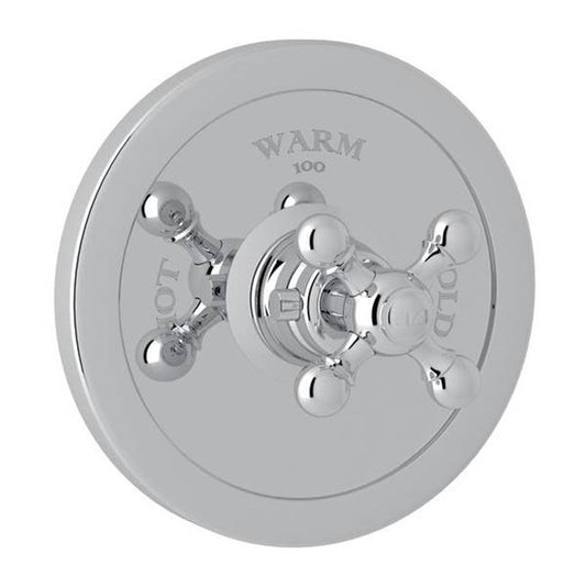 ROHL AC720X-APC/TO Arcana 3/4" Thermostatic Trim Without Volume Control In Polished Chrome