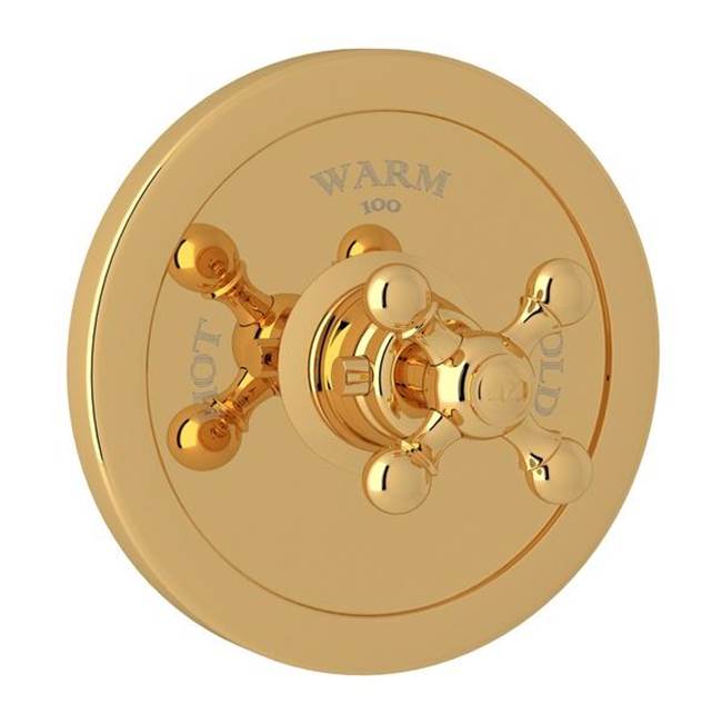 ROHL AC720X-IB/TO Arcana 3/4" Thermostatic Trim Without Volume Control In Italian Brass