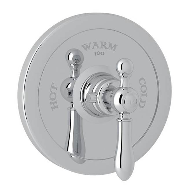 ROHL AC720LM-APC/TO Arcana 3/4" Thermostatic Trim Without Volume Control In Polished Chrome