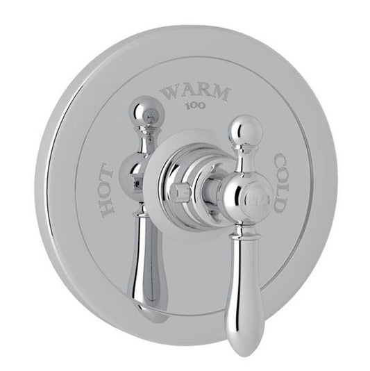 ROHL AC720LM-APC/TO Arcana 3/4" Thermostatic Trim Without Volume Control In Polished Chrome