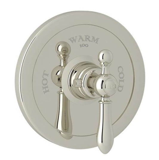 ROHL AC720LM-PN/TO Arcana 3/4" Thermostatic Trim Without Volume Control In Polished Nickel