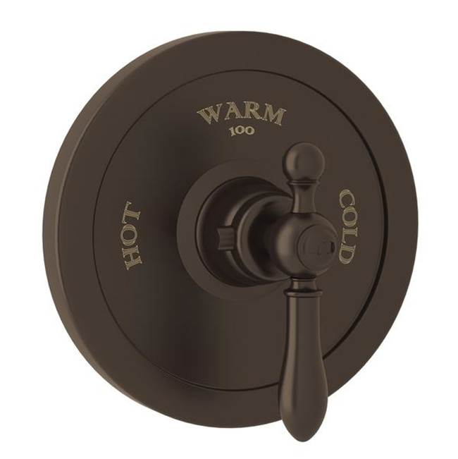 ROHL AC720LM-TCB/TO Arcana 3/4" Thermostatic Trim Without Volume Control In Tuscan Brass
