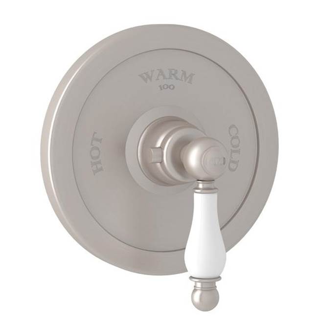 ROHL AC720OP-STN/TO Arcana 3/4" Thermostatic Trim Without Volume Control In Satin Nickel