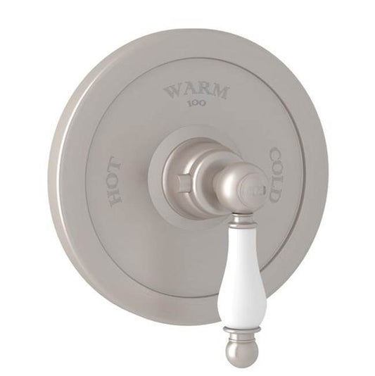 ROHL AC720OP-STN/TO Arcana 3/4" Thermostatic Trim Without Volume Control In Satin Nickel
