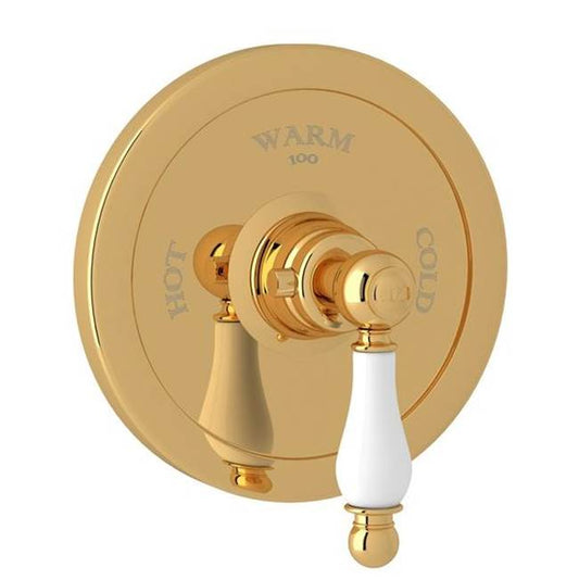 ROHL AC720OP-IB/TO Arcana 3/4" Thermostatic Trim Without Volume Control In Italian Brass