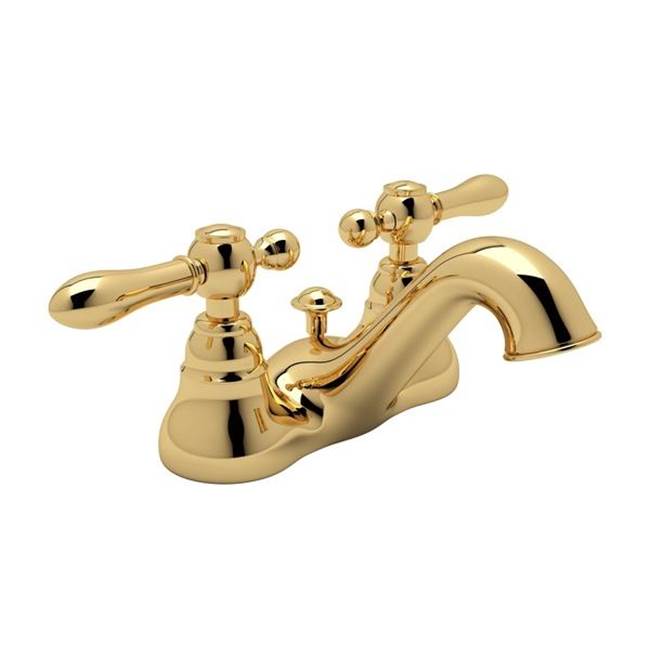 ROHL AC95LM-IB-2 Arcana Two Handle Centerset Lavatory Faucet In Italian Brass