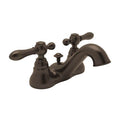 ROHL AC95LM-TCB-2 Arcana Two Handle Centerset Lavatory Faucet In Tuscan Brass