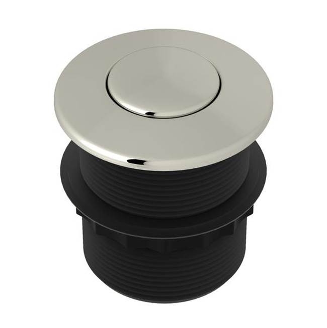 ROHL AS425PN Waste Disposal Air Switch Button - Polished Nickel
