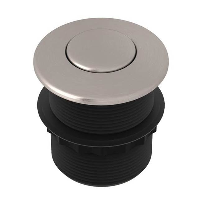 ROHL AS425STN Waste Disposal Air Switch Button In Satin Nickel