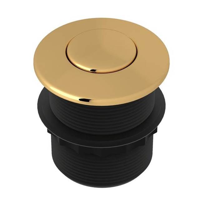 ROHL AS425IB Waste Disposal Air Switch Button In Italian Brass