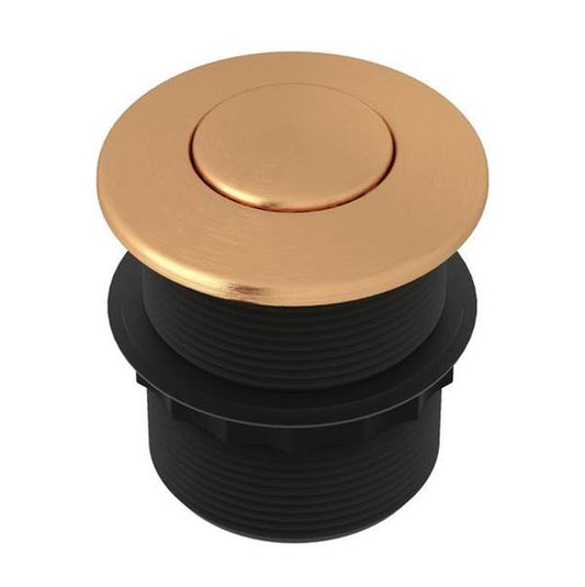 ROHL AS425SG Waste Disposal Air Switch Button In Satin Gold