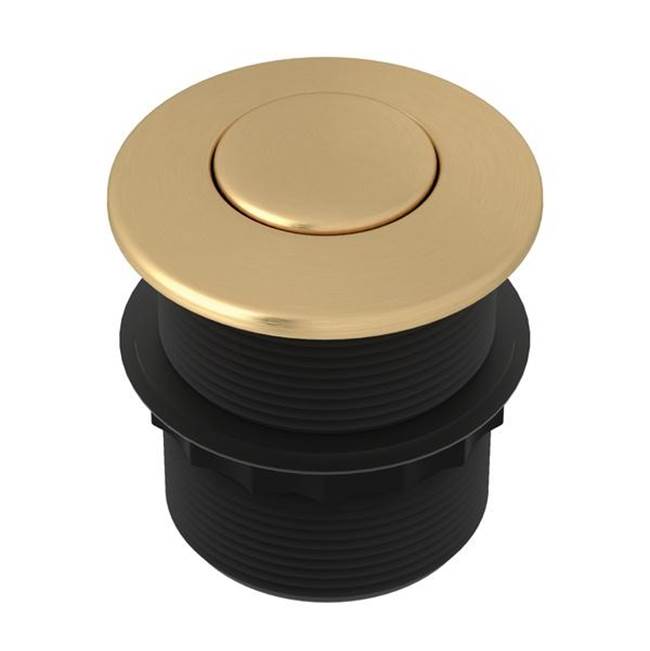 ROHL AS425SEG Waste Disposal Air Switch Button In Satin English Gold