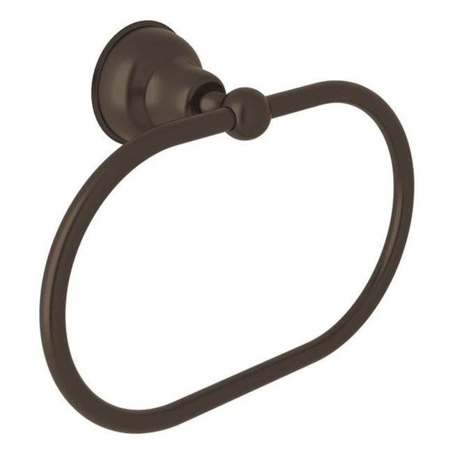 ROHL CIS4TCB Arcana Towel Ring In Tuscan Brass