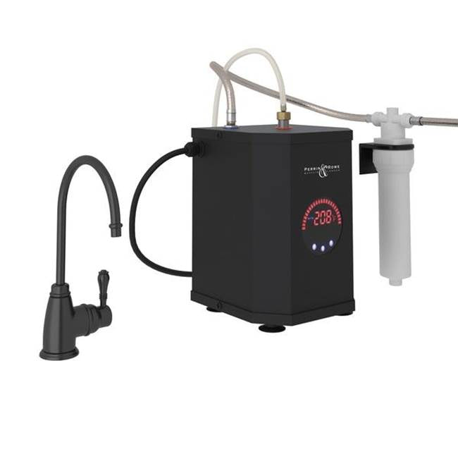 ROHL GKIT1655LMMB-2 San Julio Hot Water Dispenser, Tank And Filter Kit In Matte Black
