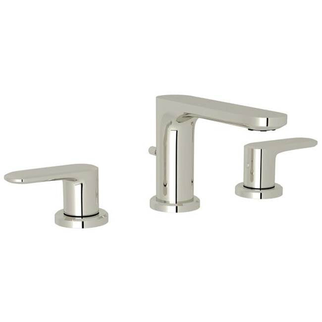 ROHL LV102L-PN-2 Meda Widespread Lavatory Faucet In Polished Nickel