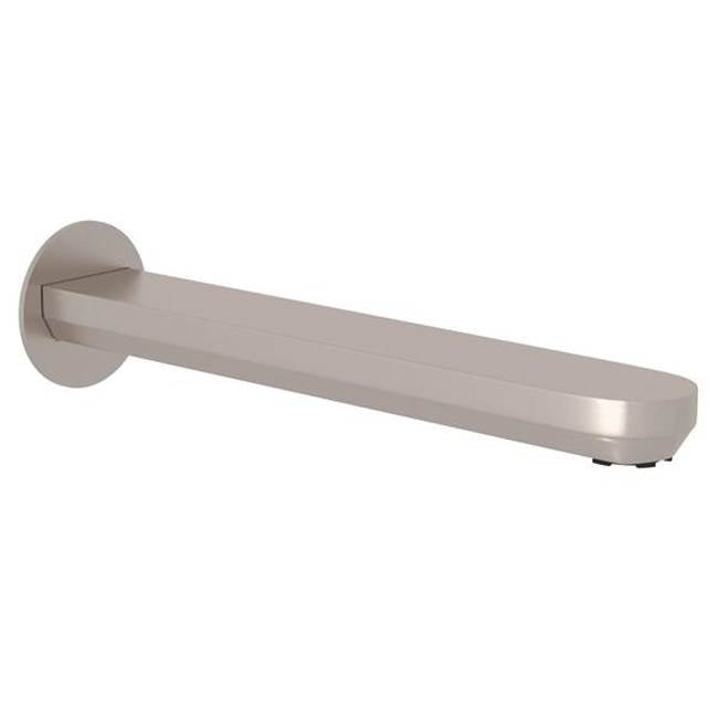ROHL LV24-STN Meda Wall Mount Tub Spout In Satin Nickel
