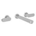 ROHL LV351L-APC/TO-2 Meda Wall Mount Lavatory Faucet In Polished Chrome