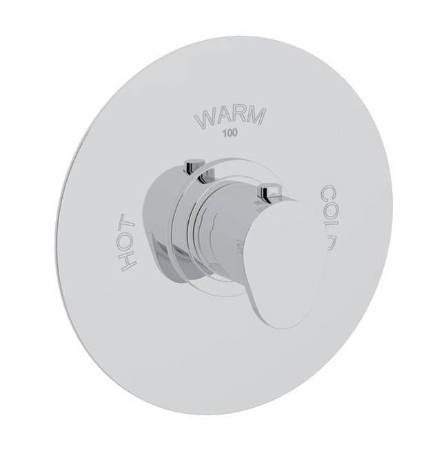 ROHL LV720L-APC/TO Meda 3/4" Thermostatic Trim Without Volume Control In Polished Chrome