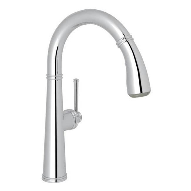ROHL R7514SLMAPC-2 1983 Pull-Down Bar/Food Prep Kitchen Faucet In Polished Chrome