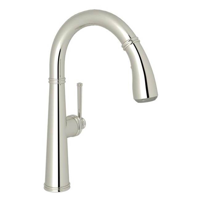 ROHL R7514SLMPN-2 1983 Pull-Down Bar/Food Prep Kitchen Faucet In Polished Nickel
