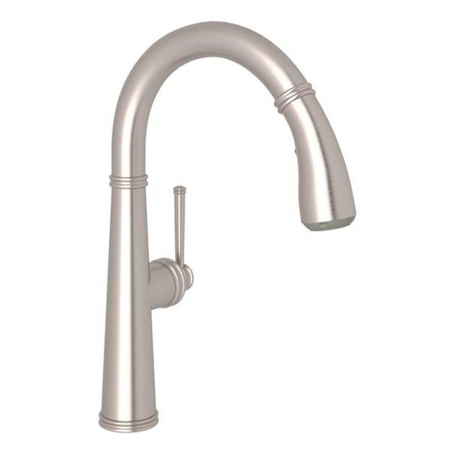 ROHL R7514SLMSTN-2 1983 Pull-Down Bar/Food Prep Kitchen Faucet In Satin Nickel