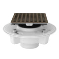 ROHL SDPVC2/3-3143EB PVC 2" X 3" Drain Kit With 3143 Matrix Decorative Cover In English Bronze