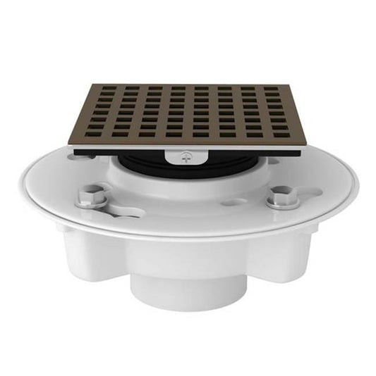ROHL SDPVC2/3-3143EB PVC 2" X 3" Drain Kit With 3143 Matrix Decorative Cover In English Bronze