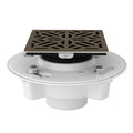 ROHL SDPVC2/3-3144EB PVC 2" X 3" Drain Kit With 3144 Mosaic Decorative Cover In English Bronze