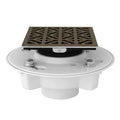 ROHL SDPVC2/3-3146EB PVC 2" X 3" Drain Kit With 3146 Petal Decorative Cover In English Bronze