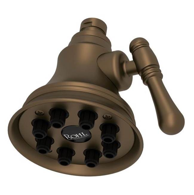 ROHL WI0123EB 4" Multi-Function Showerhead In English Bronze