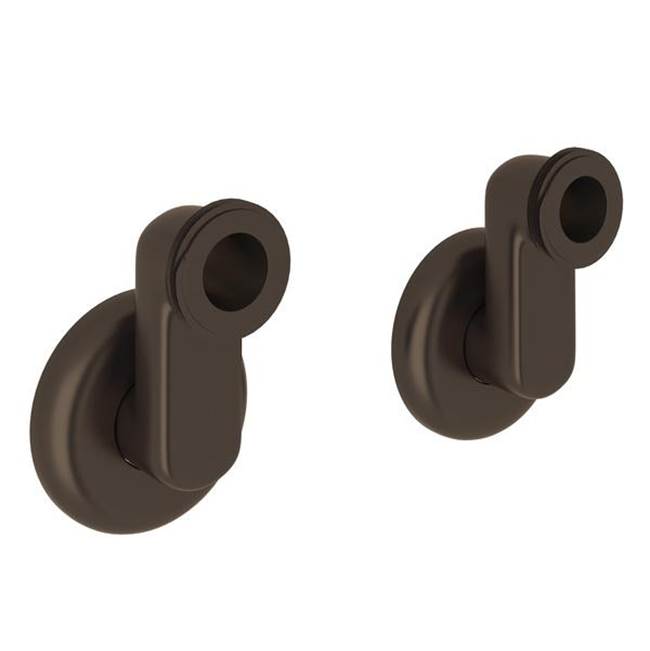 ROHL ZZ9314302V/2-TCB Wall Unions In Tuscan Brass