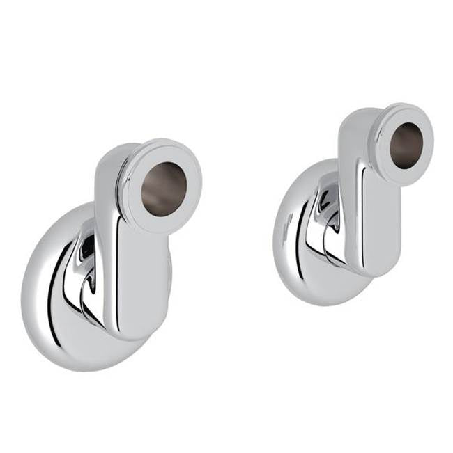ROHL ZZ93143021/2-APC Wall Unions In Polished Chrome