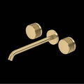 ROHL TAM06W3IWAG Amahle Wall Mount Tub Filler Trim With C-Spout In Antique Gold