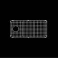 ROHL WSGALUM3319WSSS Wire Sink Grid for ALUM3316WS Kitchen Sink In Stainless Steel