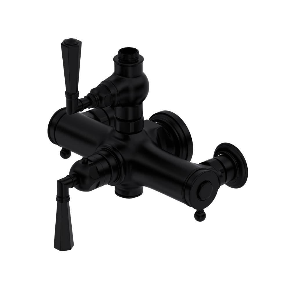 ROHL A4817LMMB Palladian Exposed Therm Valve With Volume and Temperature Control In Matte Black
