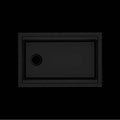 ROHL ALUM3019WS63 Allia 30" Fireclay Undermount Chef/Workstation Sink In Satin Black