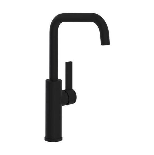 ROHL TR61D1LBMB Tuario Bar/Food Prep Kitchen Faucet With U-Spout In Matte Black
