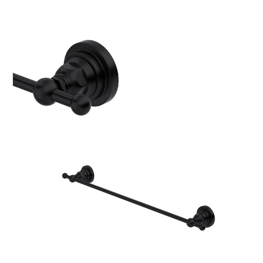 ROHL A1484LIMB San Giovanni 18" Towel Bar In Matte Black