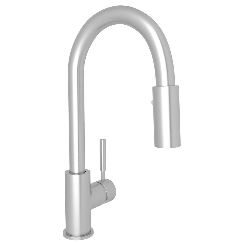ROHL R7519SB Lux Pull-Down Bar/Food Prep Kitchen Faucet In Brushed Stainless Steel