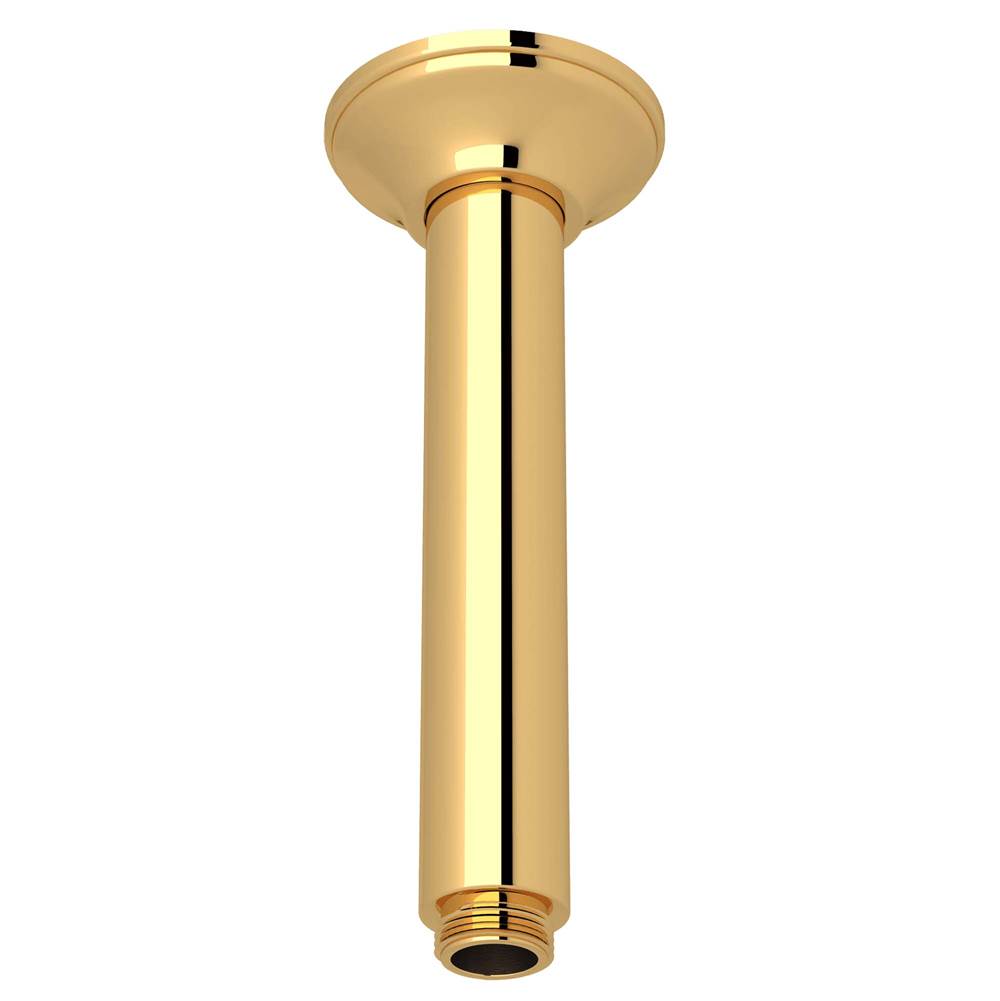 ROHL 1505/6IB 7" Ceiling Mount Shower Arm In Italian Brass