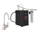 ROHL MBKIT7945LMSTN-2 Gotham Hot Water Dispenser, Tank And Filter Kit In Satin Nickel