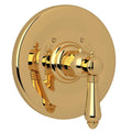 ROHL A4914LMULB 3/4" Thermostatic Trim Without Volume Control In Unlacquered Brass