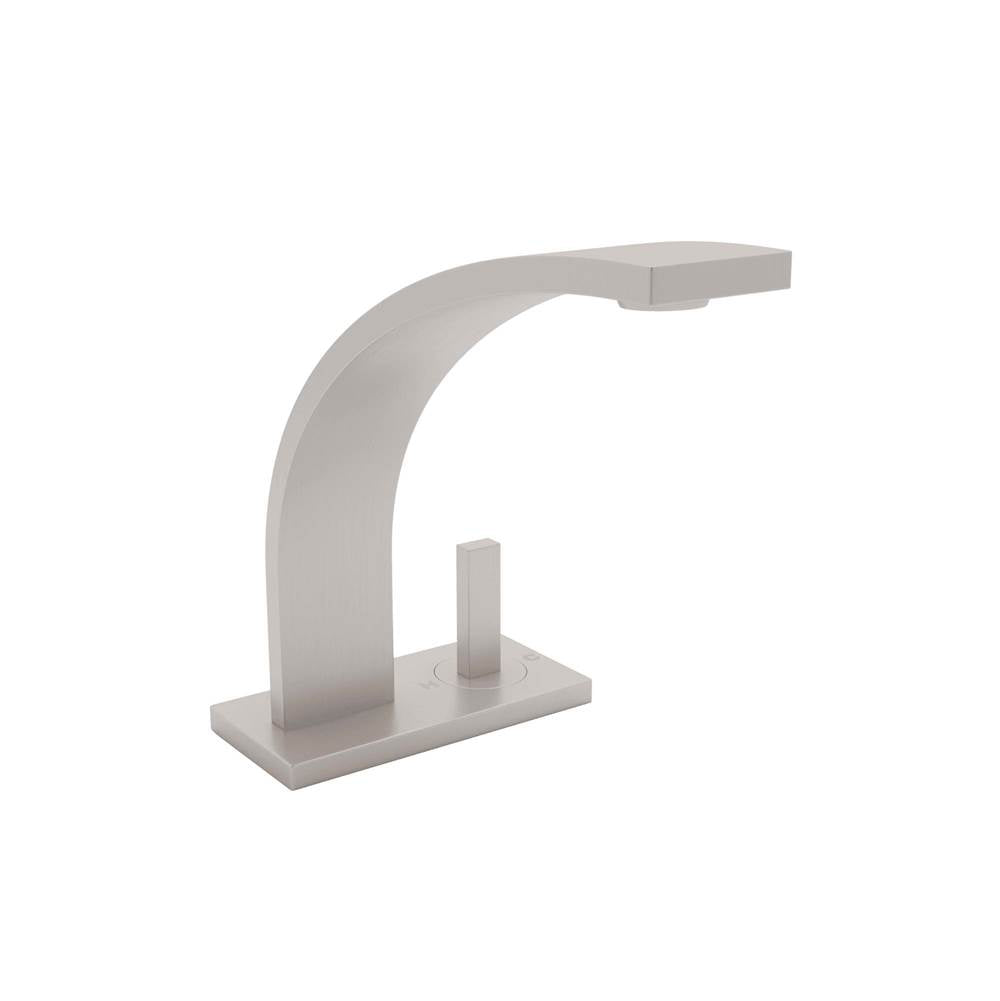 ROHL WA652L-STN-2 Wave Single Handle Lavatory Faucet In Satin Nickel