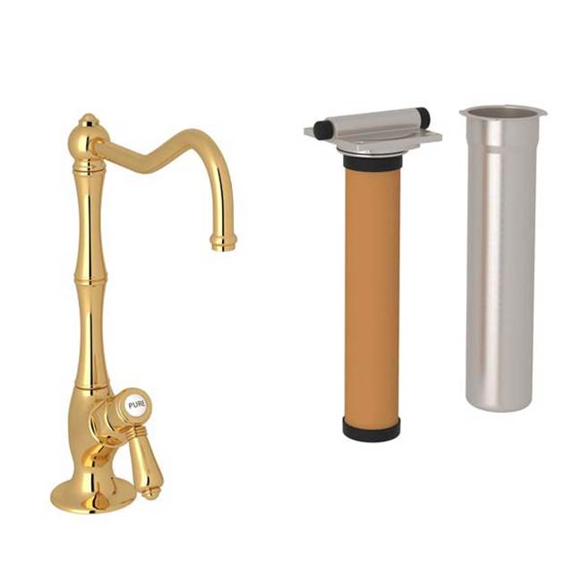 ROHL AKIT1435LMIB-2 Acqui Filter Kitchen Faucet Kit In Italian Brass