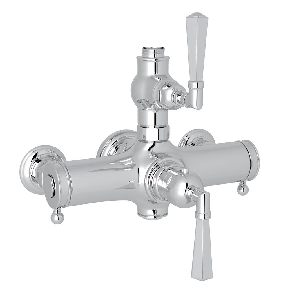 ROHL A4817LMAPC Palladian Exposed Therm Valve With Volume and Temperature Control In Polished Chrome