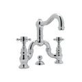 ROHL A1419XMAPC-2 Acqui Bridge Lavatory Faucet In Polished Chrome