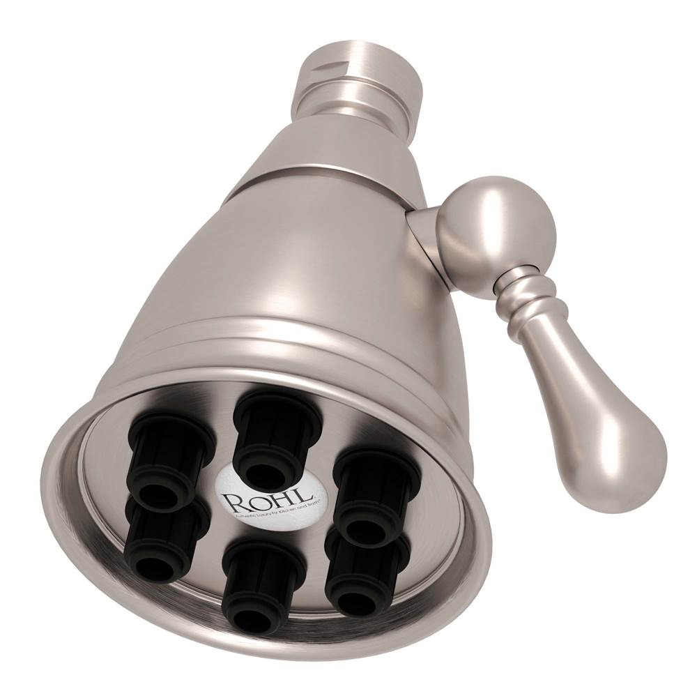 ROHL WI0122STN 3" Multi-Function Showerhead In Satin Nickel